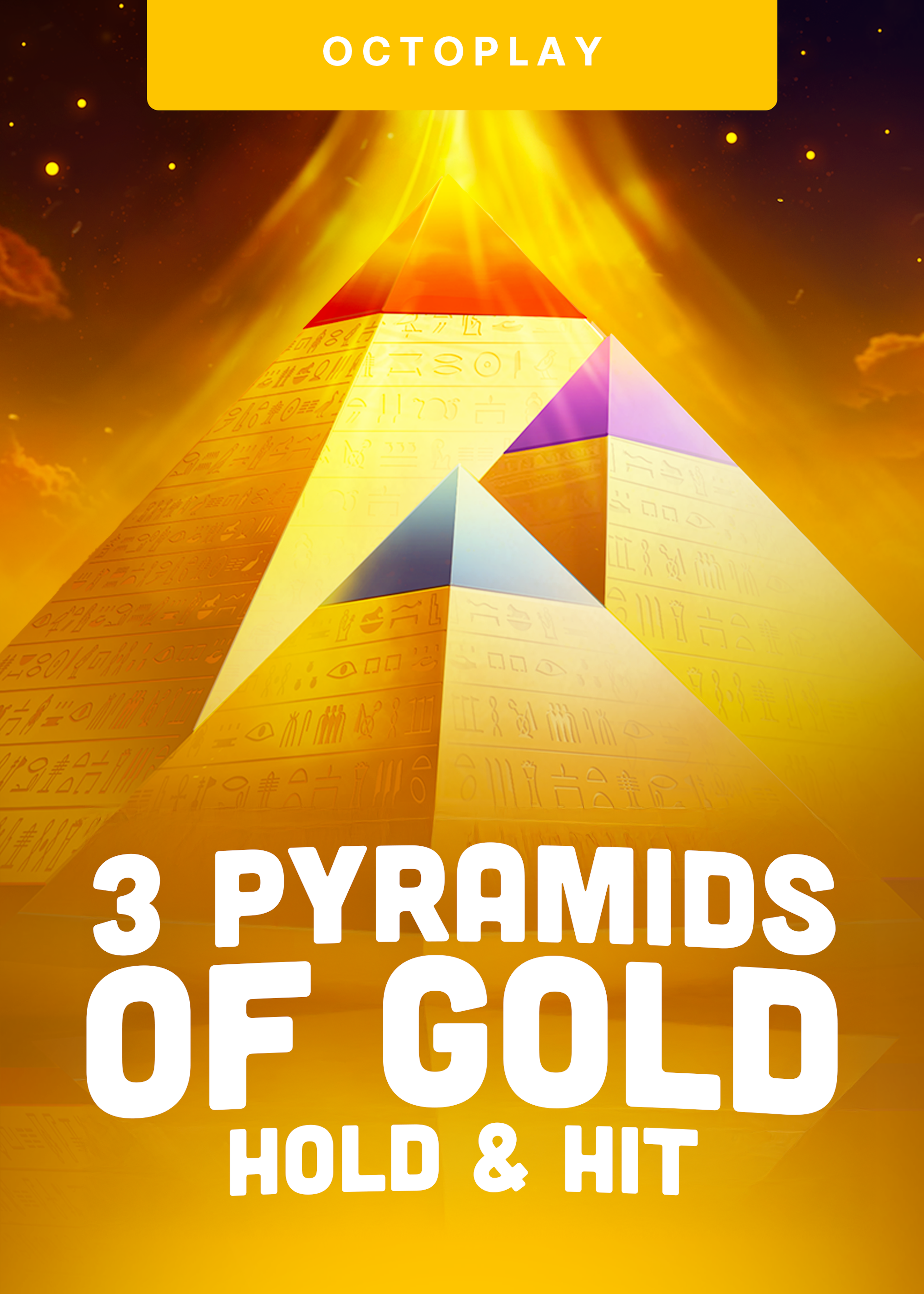 3 Pyramids of Gold: Hold & Win