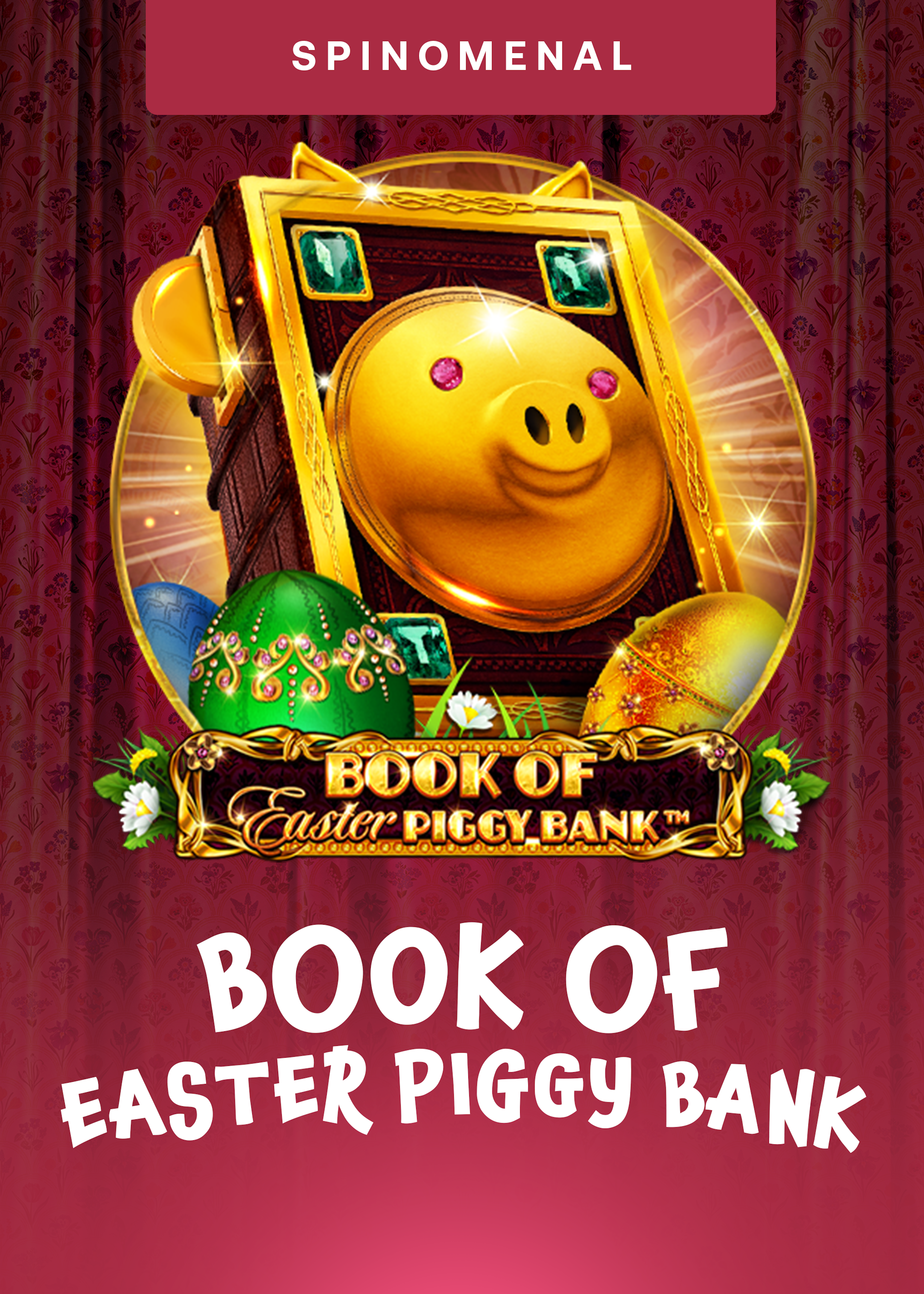 Book of Easter Piggy Bank