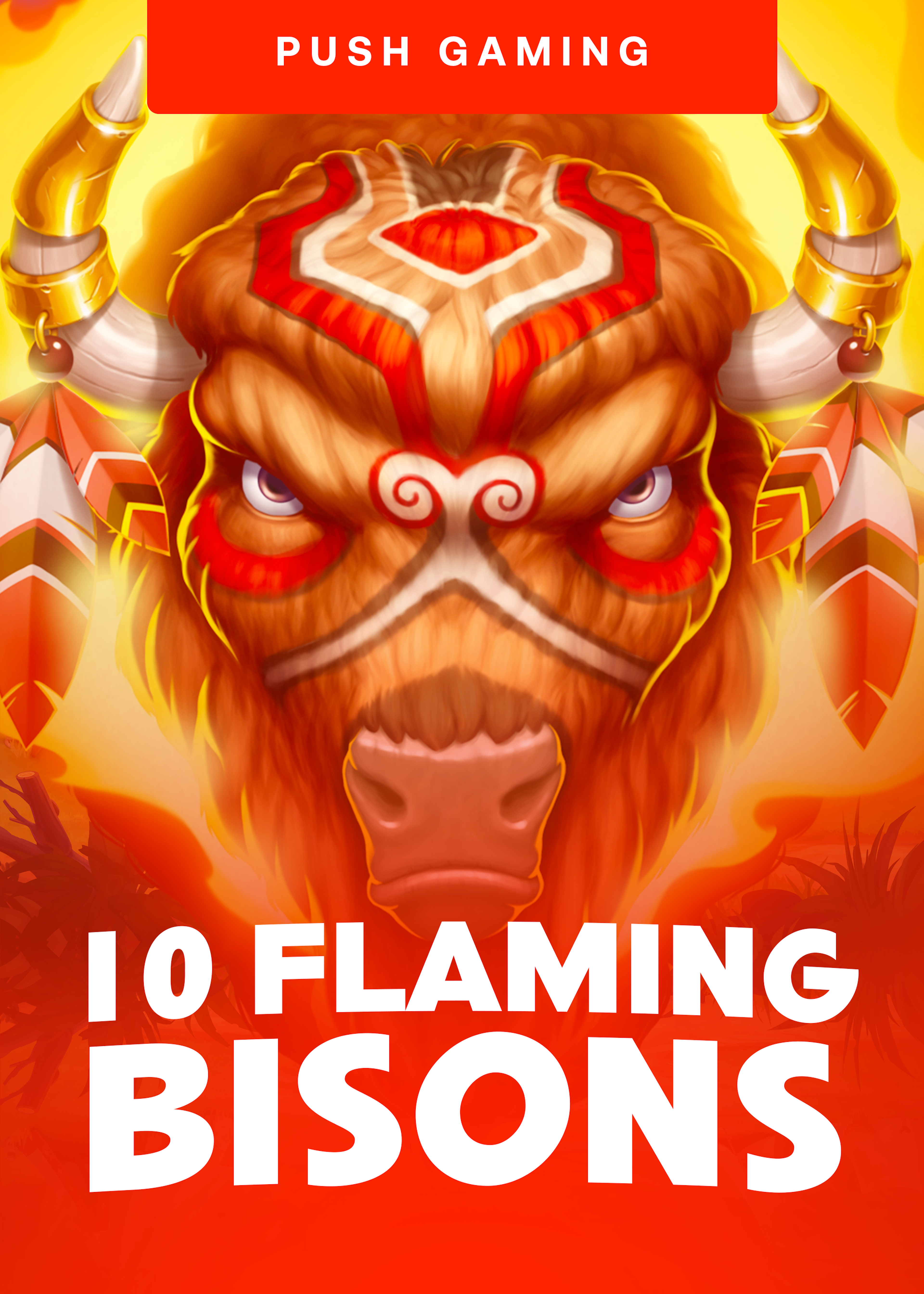 10 Flaming Bisons