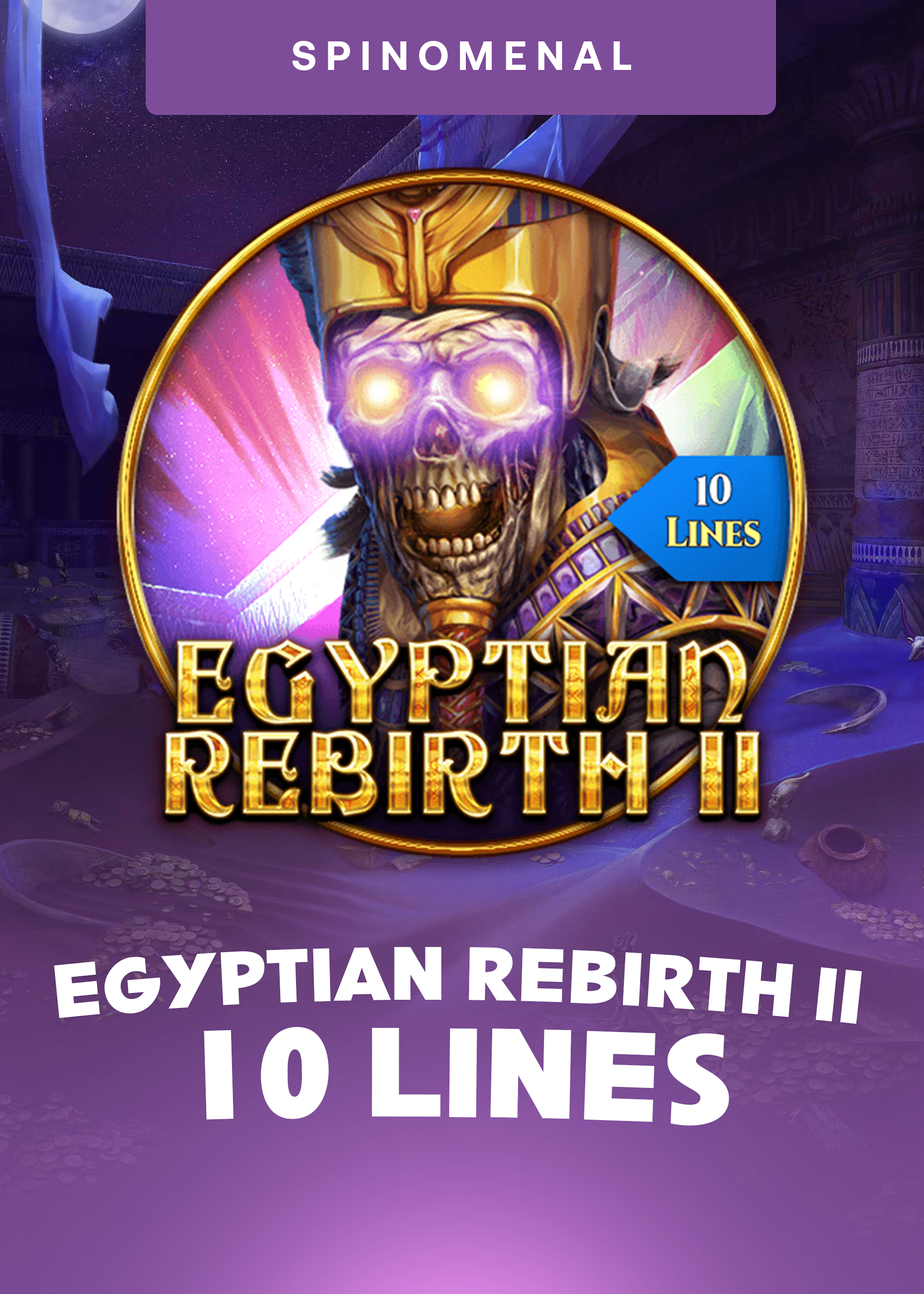 Egyptian Rebirth II 10 Lines