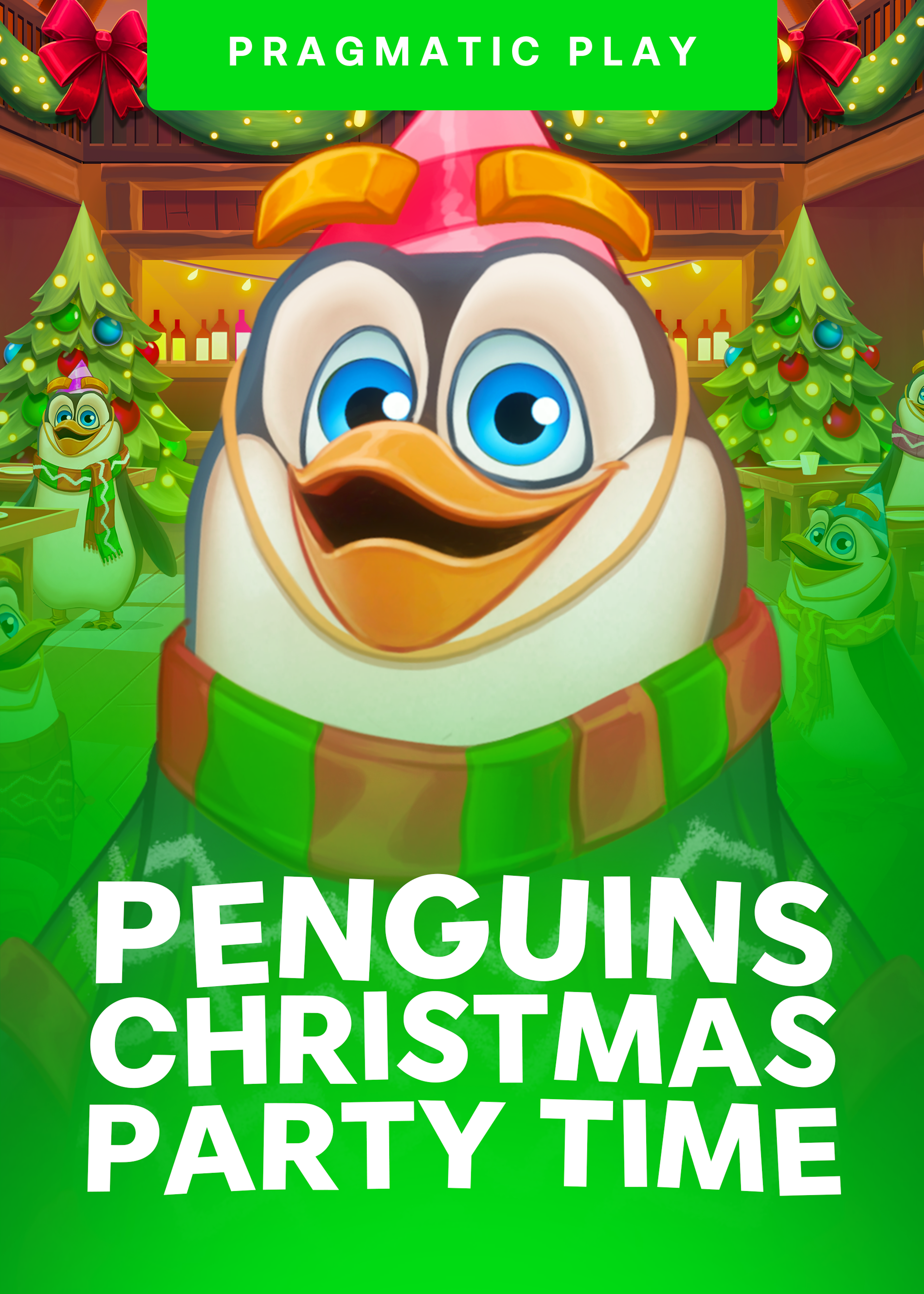 Penguins Christmas Party Time