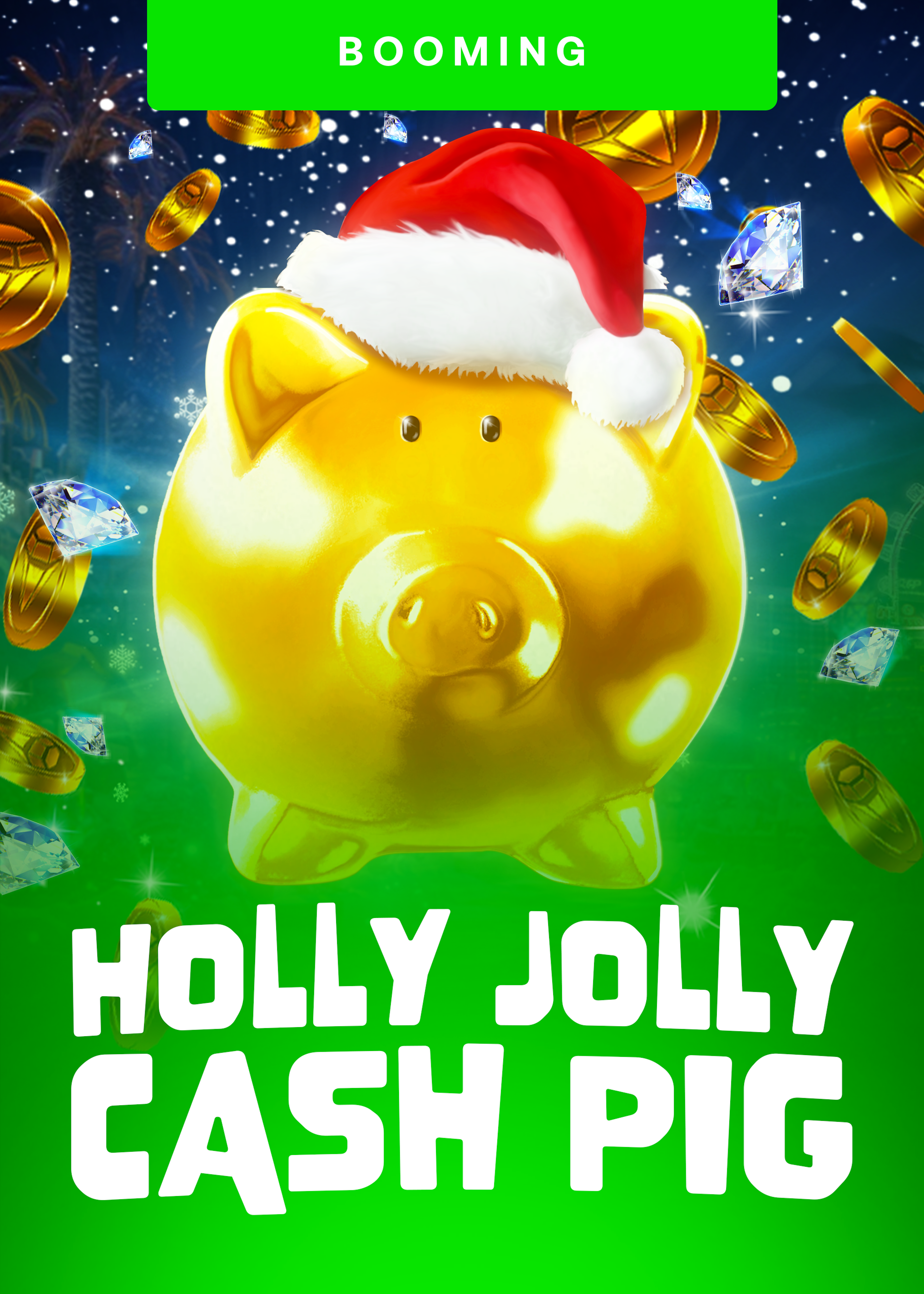 Holly Jolly Cash Pig